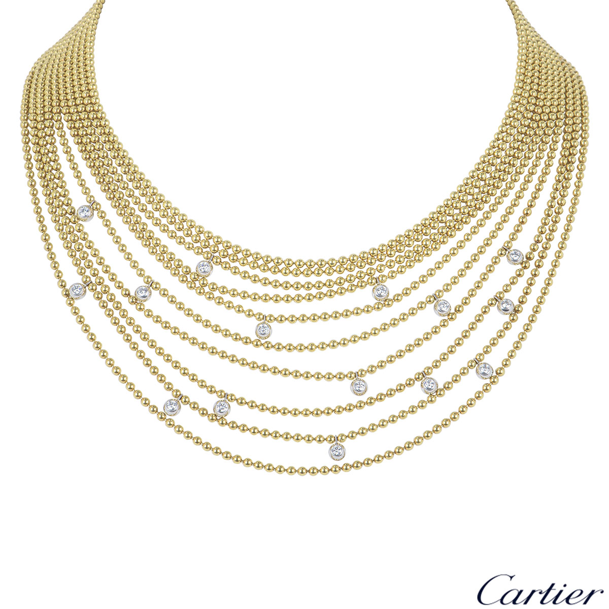 cartier draperie necklace